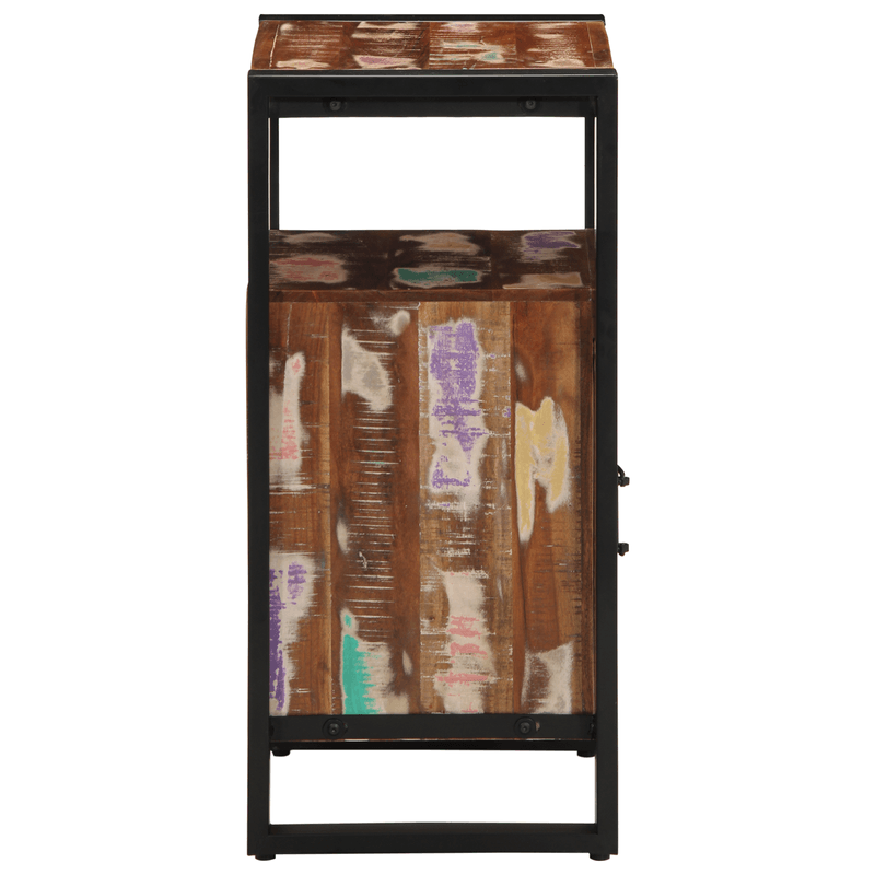 Casa si Gradina - Mobilier - Mobilier baie - Comode baie - dulap de baie Multicolor 40x35x75 cm Lemn masiv recuperat - Infinity.ro