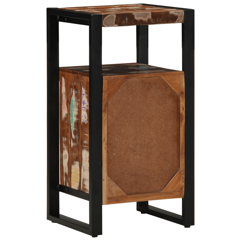 Casa si Gradina - Mobilier - Mobilier baie - Comode baie - dulap de baie Multicolor 40x35x75 cm Lemn masiv recuperat - Infinity.ro
