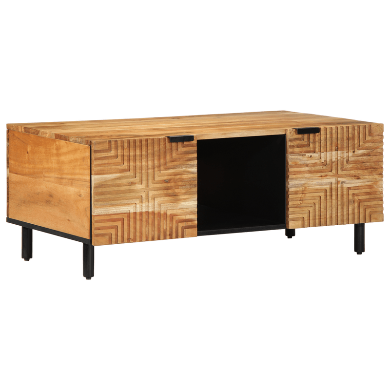 Casa si Gradina - Mobilier - Mese si birouri - Masute de cafea - Masa de cafea, 100x54x40 cm, lemn masiv acacia - Infinity.ro