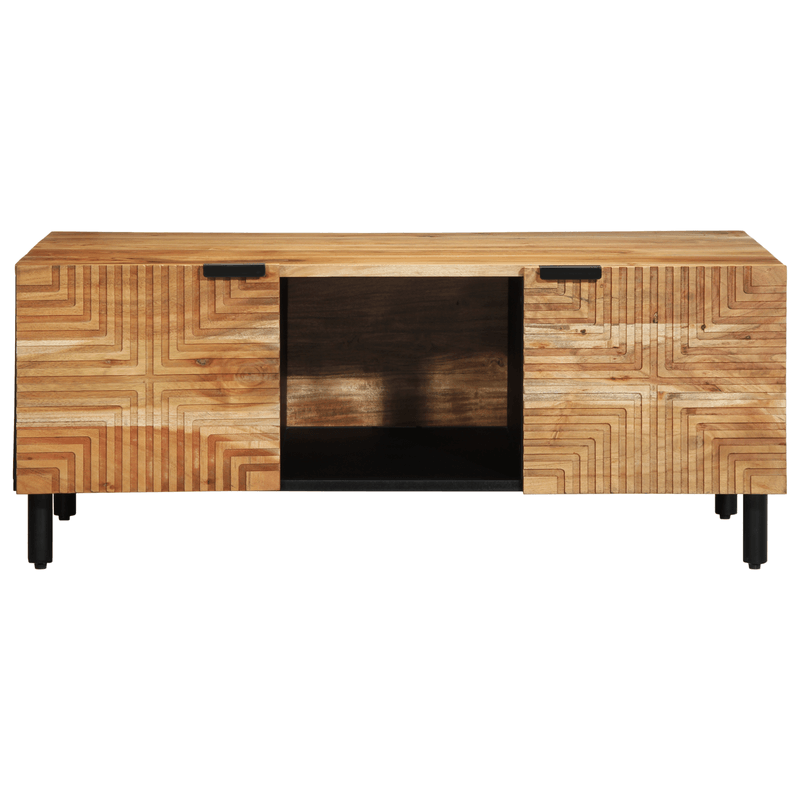 Casa si Gradina - Mobilier - Mese si birouri - Masute de cafea - Masa de cafea, 100x54x40 cm, lemn masiv acacia - Infinity.ro