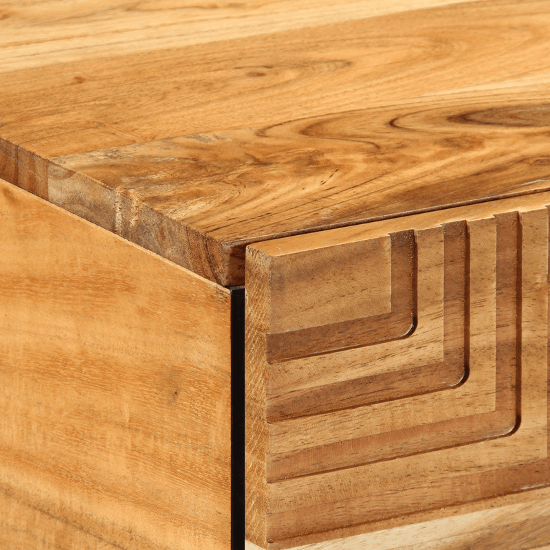 Casa si Gradina - Mobilier - Mese si birouri - Masute de cafea - Masa de cafea, 100x54x40 cm, lemn masiv acacia - Infinity.ro