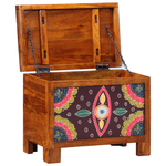 Casa si Gradina - Mobilier - Comode si corpuri - Comode - Cutie de depozitare Maro Deschis 50x30x40 cm Lemn masiv de Acacia - Infinity.ro
