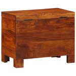 Casa si Gradina - Mobilier - Comode si corpuri - Comode - Cutie de depozitare Maro Deschis 50x30x40 cm Lemn masiv de Acacia - Infinity.ro