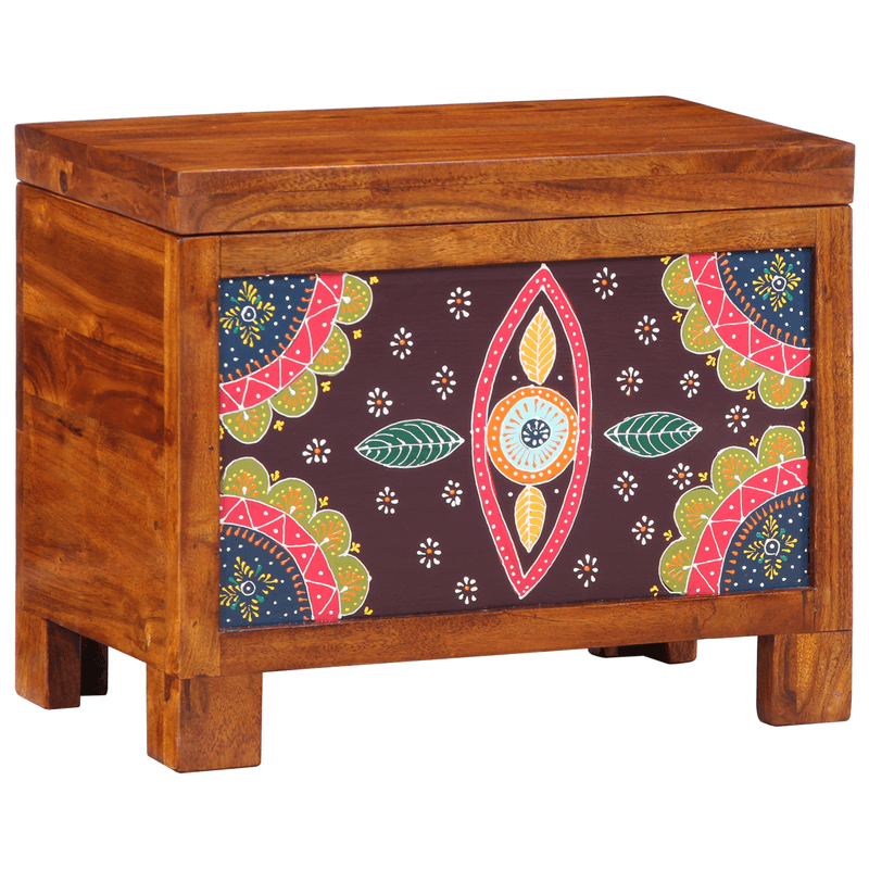 Casa si Gradina - Mobilier - Comode si corpuri - Comode - Cutie de depozitare Maro Deschis 50x30x40 cm Lemn masiv de Acacia - Infinity.ro