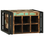 Casa si Gradina - Mobilier - Biblioteci si rafturi - Rafturi - Raft vin 46x35x27.5 cm din lemn recuperat - Infinity.ro