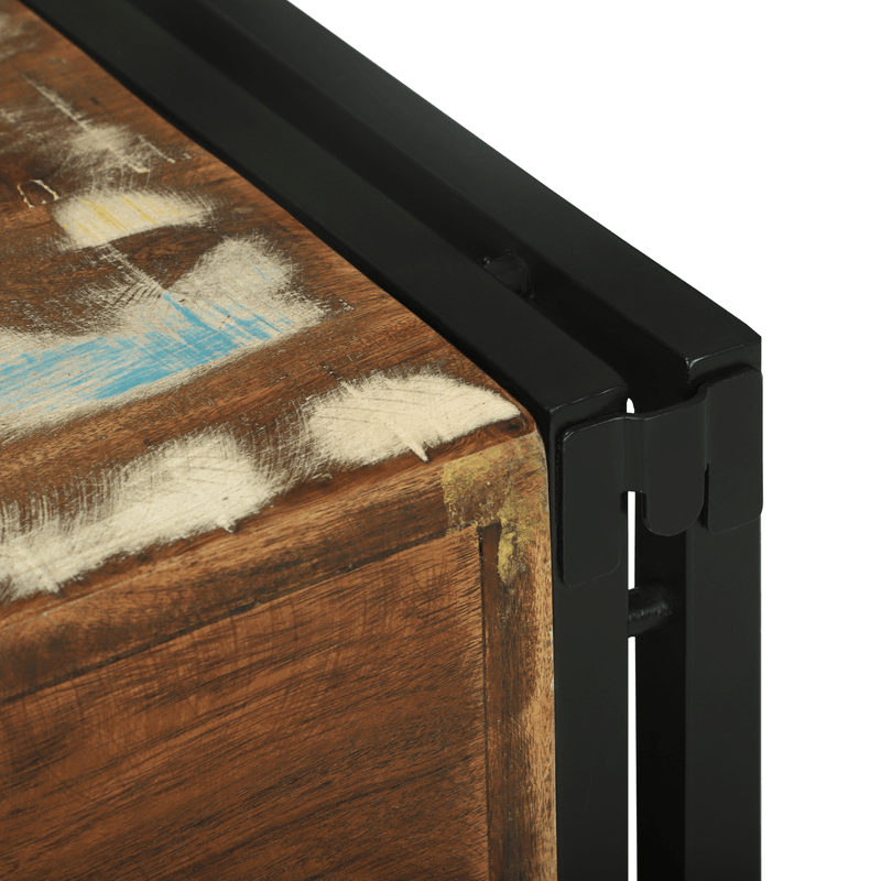 Casa si Gradina - Mobilier - Biblioteci si rafturi - Rafturi - Raft vin 46x35x27.5 cm din lemn recuperat - Infinity.ro