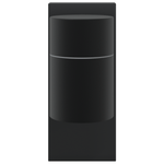 Casa si Gradina - Corpuri si surse de iluminat - Veioze si lampi - Lampi de veghe - Aplica de perete exterior neagra din otel inoxidabil IP44 - Infinity.ro