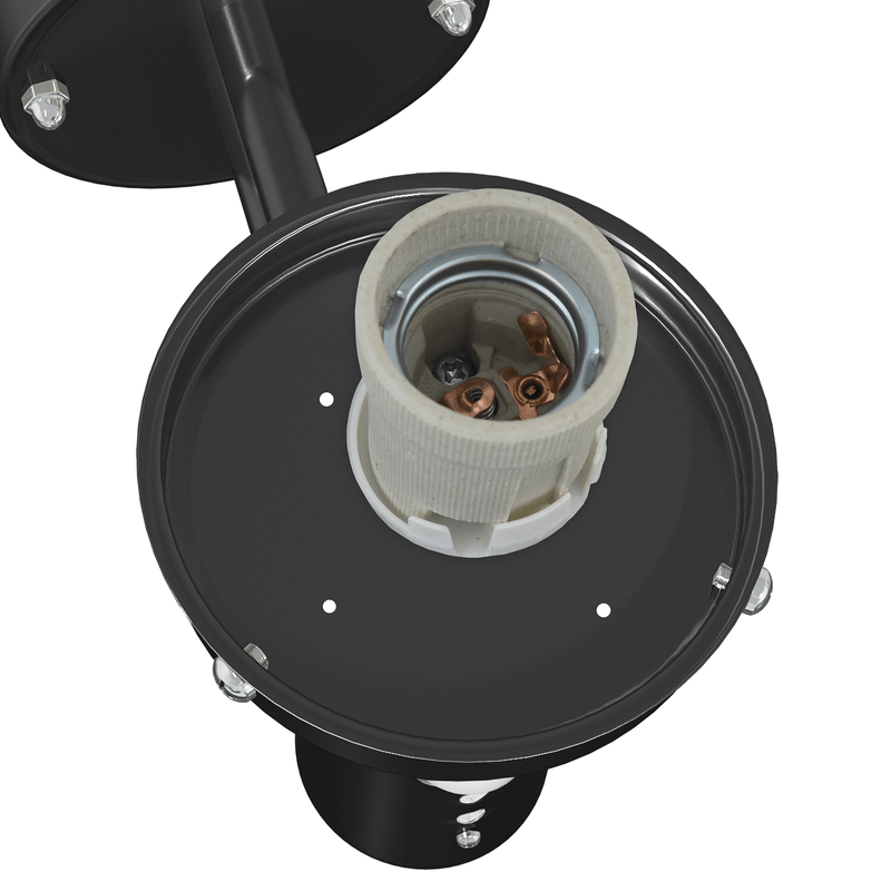 Casa si Gradina - Corpuri si surse de iluminat - Veioze si lampi - Lampi de veghe - Lampa de perete pentru exterior cu senzor Negru Otel inoxidabil IP44 - Infinity.ro