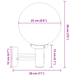 Casa si Gradina - Corpuri si surse de iluminat - Veioze si lampi - Lampi de veghe - Lampa de perete pentru exterior cu senzor Negru Otel inoxidabil IP44 - Infinity.ro