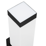 Casa si Gradina - Corpuri si surse de iluminat - Veioze si lampi - Lampi de veghe - Lampa de perete de exterior cu senzor Negru din Otel Inoxidabil IP44 - Infinity.ro