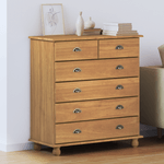 Casa si Gradina - Mobilier - Comode si corpuri - Comode - Comoda 'ASKIM'91x40x95.5 cm Lemn Solid de Pin - Infinity.ro