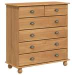 Casa si Gradina - Mobilier - Comode si corpuri - Comode - Comoda 'ASKIM'91x40x95.5 cm Lemn Solid de Pin - Infinity.ro