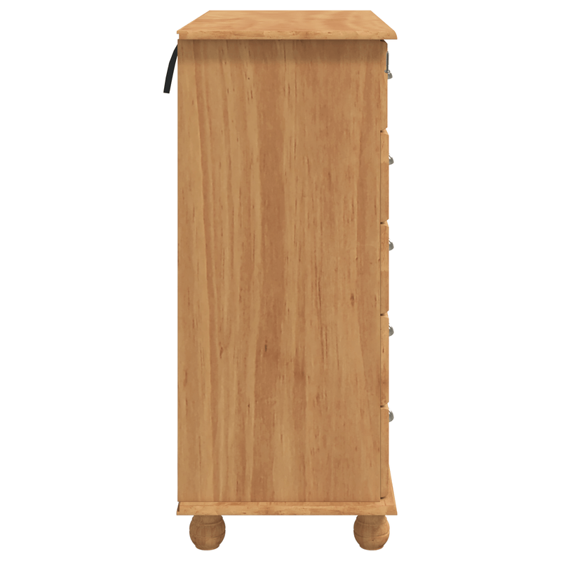 Casa si Gradina - Mobilier - Comode si corpuri - Comode - Comoda 'ASKIM'91x40x95.5 cm Lemn Solid de Pin - Infinity.ro