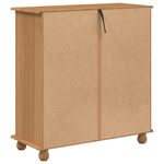 Casa si Gradina - Mobilier - Comode si corpuri - Comode - Comoda 'ASKIM'91x40x95.5 cm Lemn Solid de Pin - Infinity.ro