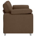 Casa si Gradina - Mobilier - Canapele si coltare - Canapele - Canapea dubla, maro, 120 cm, textil - Infinity.ro