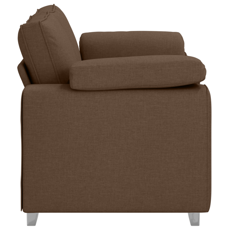 Casa si Gradina - Mobilier - Canapele si coltare - Canapele - Canapea dubla, maro, 120 cm, textil - Infinity.ro