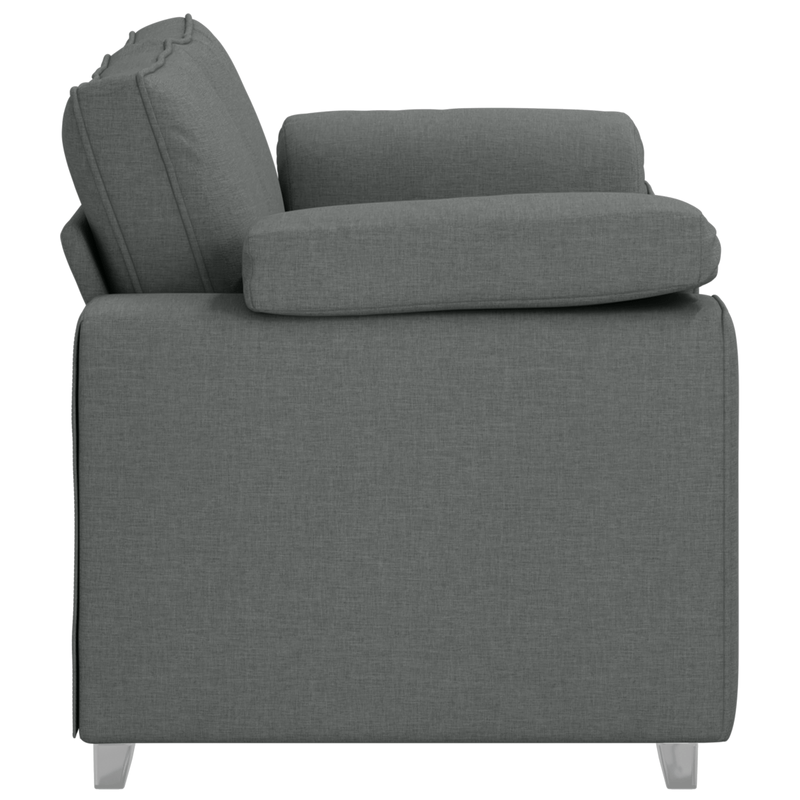 Casa si Gradina - Mobilier - Canapele si coltare - Canapele - Canapea dubla, gri inchis, 120 cm, textil - Infinity.ro