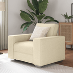 Casa si Gradina - Mobilier - Scaune si fotolii - Fotolii - Fotoliu, crem, 59 cm, textil - Infinity.ro