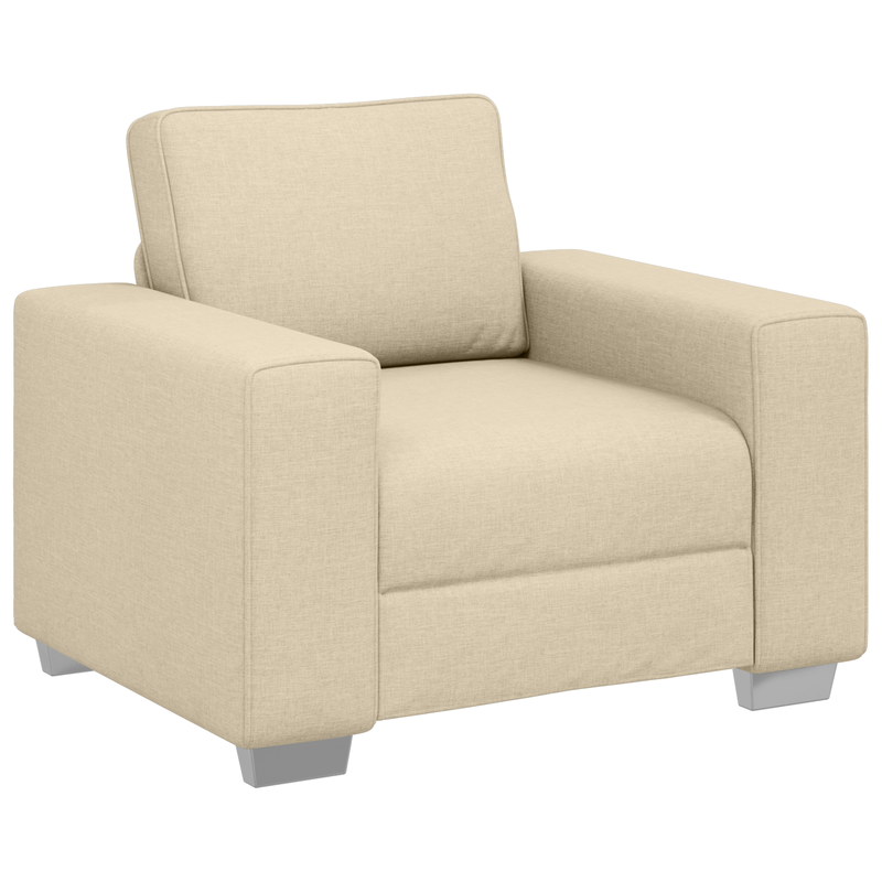 Casa si Gradina - Mobilier - Scaune si fotolii - Fotolii - Fotoliu, crem, 59 cm, textil - Infinity.ro