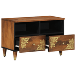Casa si Gradina - Mobilier - Comode si corpuri - Comode - Cabinet TV 70x33x46 cm Lemn Masiv Mango - Infinity.ro