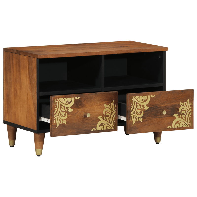 Casa si Gradina - Mobilier - Comode si corpuri - Comode - Cabinet TV 70x33x46 cm Lemn Masiv Mango - Infinity.ro