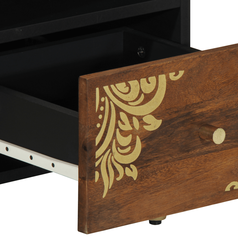 Casa si Gradina - Mobilier - Comode si corpuri - Comode - Cabinet TV 70x33x46 cm Lemn Masiv Mango - Infinity.ro