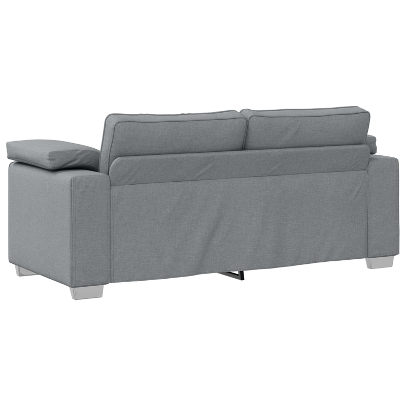 Casa si Gradina - Mobilier - Canapele si coltare - Canapele - Canapea dubla, gri deschis, 140 cm, textil - Infinity.ro