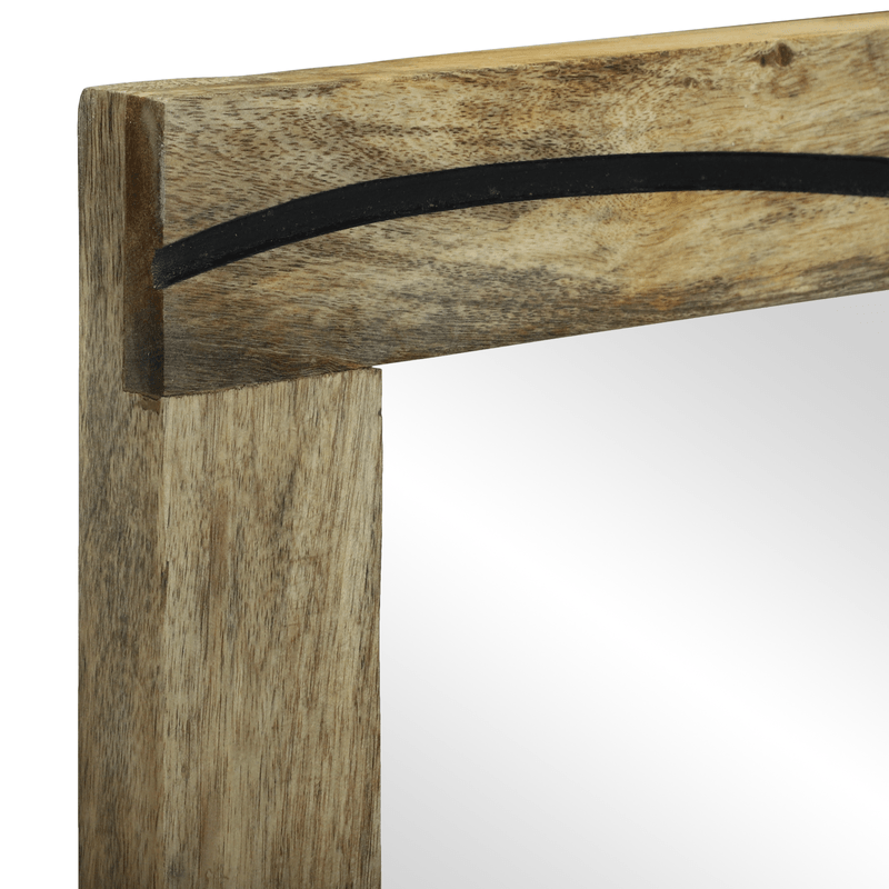 Casa si Gradina - Mobilier - Mobilier baie - Oglinzi baie - Oglinda pentru baie 50x70x30 cm Lemn masiv Mango - Infinity.ro