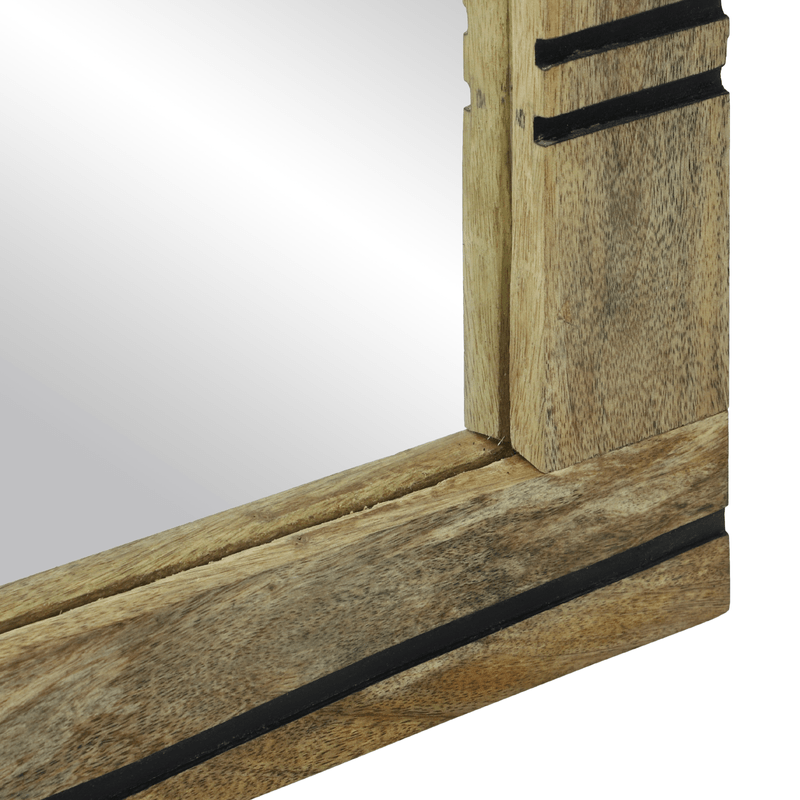 Casa si Gradina - Mobilier - Mobilier baie - Oglinzi baie - Oglinda pentru baie 50x70x30 cm Lemn masiv Mango - Infinity.ro