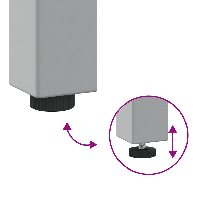 Casa si Gradina - Constructii - Scule de mana si unelte - Mese si bancuri de lucru - Banc de lucru cu usa blocabila, negru, 100x55x85 cm, otel - Infinity.ro