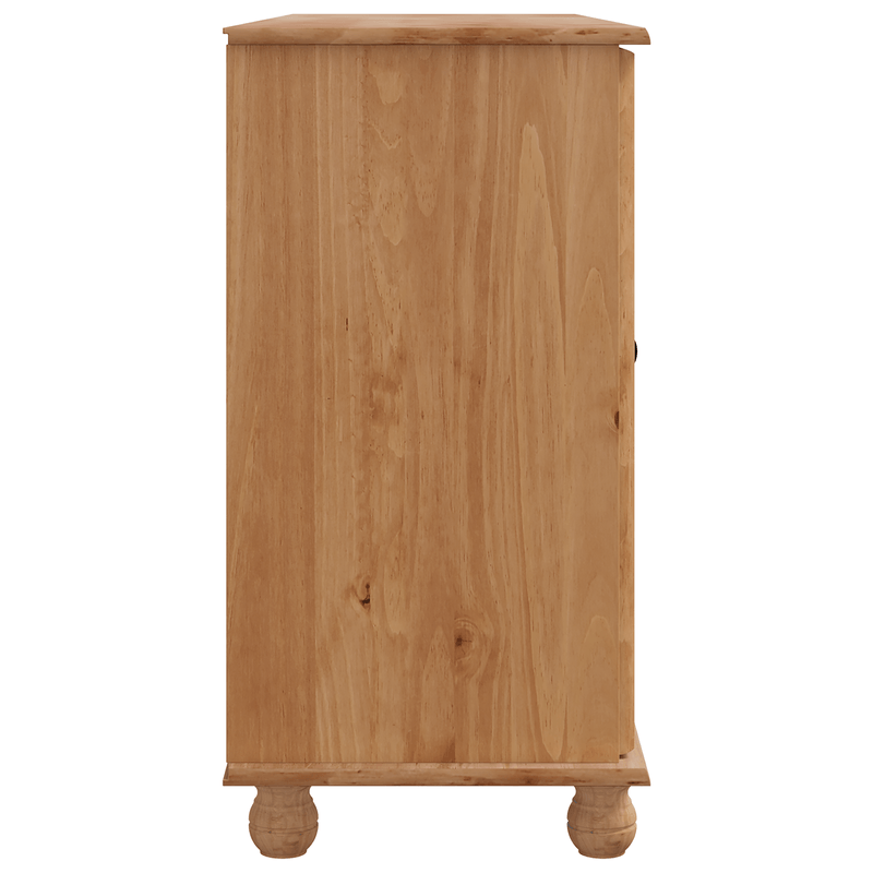 Casa si Gradina - Mobilier - Comode si corpuri - Comode - Comoda "ASKIM" 133,5x40x79 cm Lemn masiv de pin - Infinity.ro