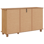 Casa si Gradina - Mobilier - Comode si corpuri - Comode - Comoda "ASKIM" 133,5x40x79 cm Lemn masiv de pin - Infinity.ro