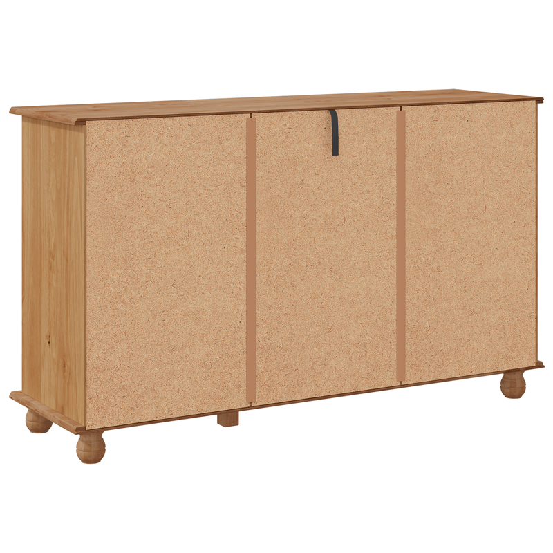 Casa si Gradina - Mobilier - Comode si corpuri - Comode - Comoda "ASKIM" 133,5x40x79 cm Lemn masiv de pin - Infinity.ro