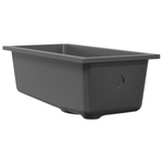 Casa si Gradina - Sanitare - Chiuveta bucatarie si accesorii - Chiuvete bucatarie - Chiuveta de bucatarie cu orificiu de supraplin din granit gri - Infinity.ro