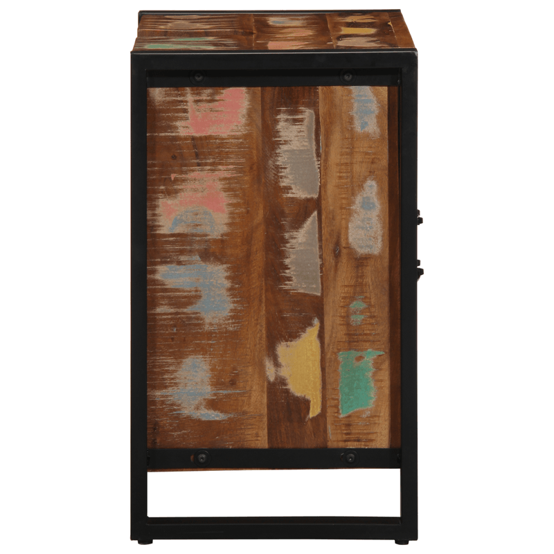 Casa si Gradina - Mobilier - Seturi de mobilier - Seturi baie - Cabinet pentru baie Multicolor 55x35x60 cm Lemn masiv recuperat - Infinity.ro