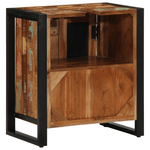 Casa si Gradina - Mobilier - Seturi de mobilier - Seturi baie - Cabinet pentru baie Multicolor 55x35x60 cm Lemn masiv recuperat - Infinity.ro