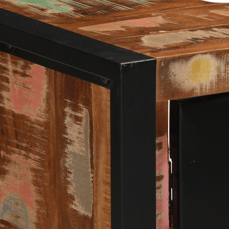 Casa si Gradina - Mobilier - Seturi de mobilier - Seturi baie - Cabinet pentru baie Multicolor 55x35x60 cm Lemn masiv recuperat - Infinity.ro