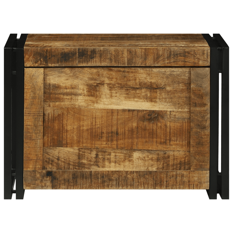 Casa si Gradina - Mobilier - Organizare si depozitare - Cutii depozitare - Cutie de depozitare 60x40x41 cm din lemn brut de mango - Infinity.ro