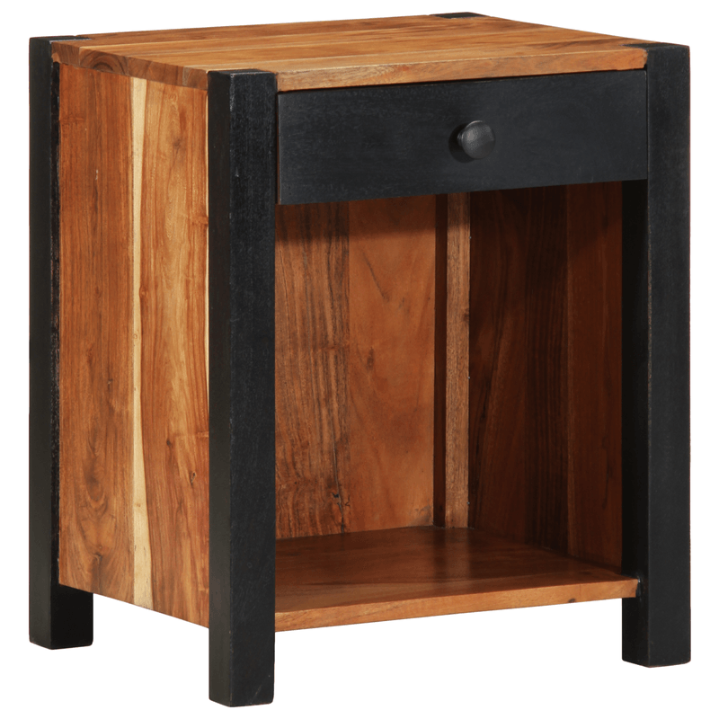 Casa si Gradina - Mobilier - Comode si corpuri - Noptiere - Noptiere 2 buc 40x35x50 cm Lemn masiv de acacia - Infinity.ro