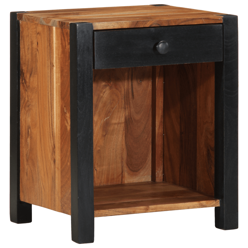 Casa si Gradina - Mobilier - Comode si corpuri - Noptiere - Noptiere 2 buc 40x35x50 cm Lemn masiv de acacia - Infinity.ro