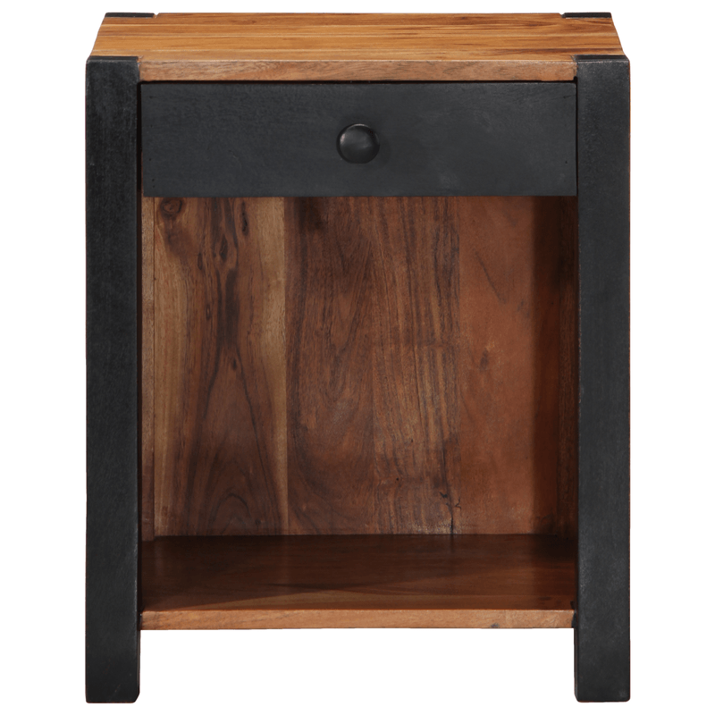 Casa si Gradina - Mobilier - Comode si corpuri - Noptiere - Noptiere 2 buc 40x35x50 cm Lemn masiv de acacia - Infinity.ro
