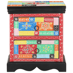 Casa si Gradina - Mobilier - Comode si corpuri - Noptiere - Noptiere, 2 buc., multicolor, 40x35x45 cm, lemn prelucrat - Infinity.ro