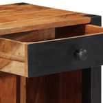 Casa si Gradina - Mobilier - Comode si corpuri - Noptiere - Noptiere 2 buc 40x35x50 cm Lemn masiv de acacia - Infinity.ro