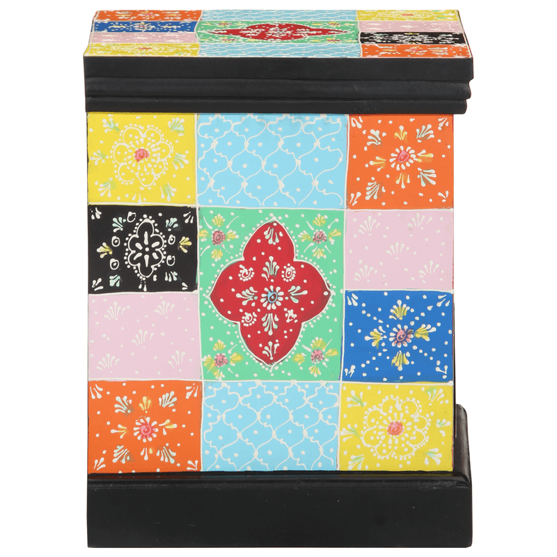 Casa si Gradina - Mobilier - Comode si corpuri - Noptiere - Noptiere, 2 buc., multicolor, 40x35x45 cm, lemn prelucrat - Infinity.ro