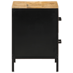 Casa si Gradina - Mobilier - Comode si corpuri - Noptiere - Noptiera 40x35x50 cm Lemn Masiv Mango Duro - Infinity.ro