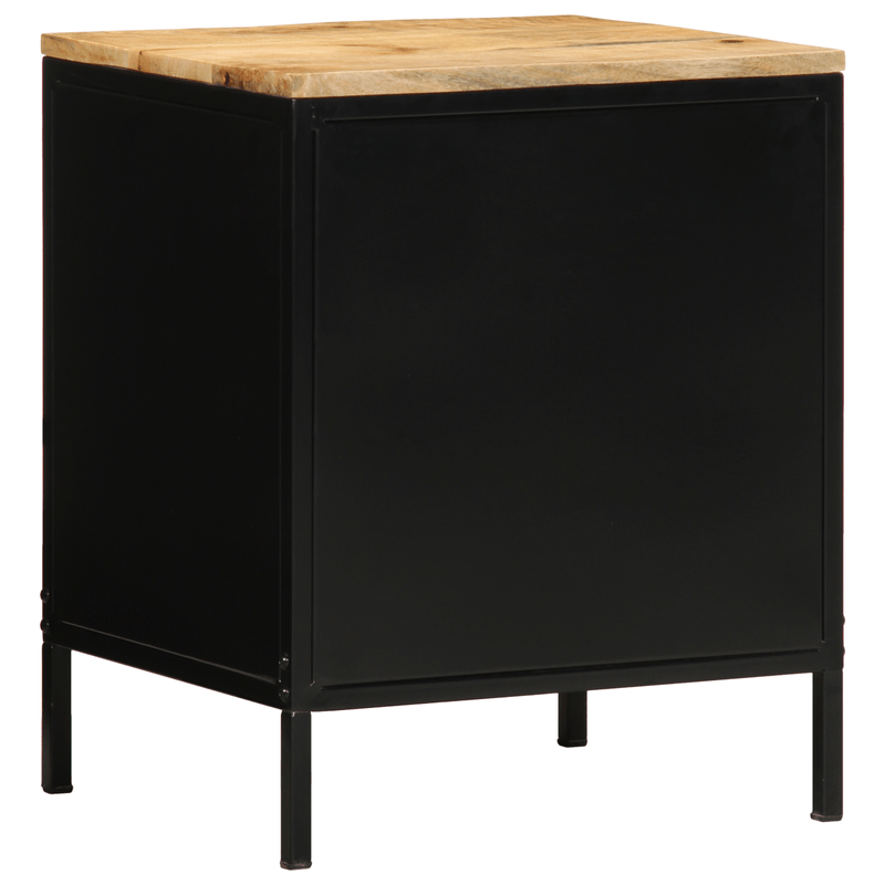 Casa si Gradina - Mobilier - Comode si corpuri - Noptiere - Noptiera 40x35x50 cm Lemn Masiv Mango Duro - Infinity.ro
