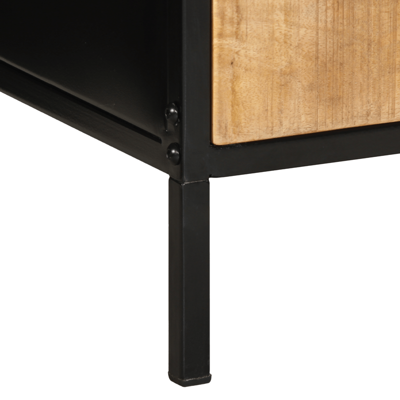 Casa si Gradina - Mobilier - Comode si corpuri - Noptiere - Noptiera 40x35x50 cm Lemn Masiv Mango Duro - Infinity.ro