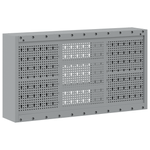 Casa si Gradina - Constructii - Depozitare, transport si protectie - Organizatoare si cutii scule - Dulap unelte de perete, panou carlige, negru 100x20x55 cm otel - Infinity.ro