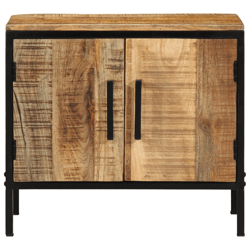 Casa si Gradina - Mobilier - Comode si corpuri - Noptiere - Dulapuri de Noptiera 2 buc 50x30x45 cm Lemn Masiv de Mango - Infinity.ro