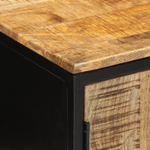 Casa si Gradina - Mobilier - Comode si corpuri - Noptiere - Dulapuri de Noptiera 2 buc 50x30x45 cm Lemn Masiv de Mango - Infinity.ro